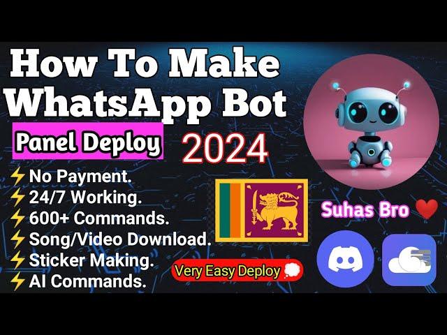 How to make whatsapp bot 2024 | How to make a panel whatsapp bot 2024