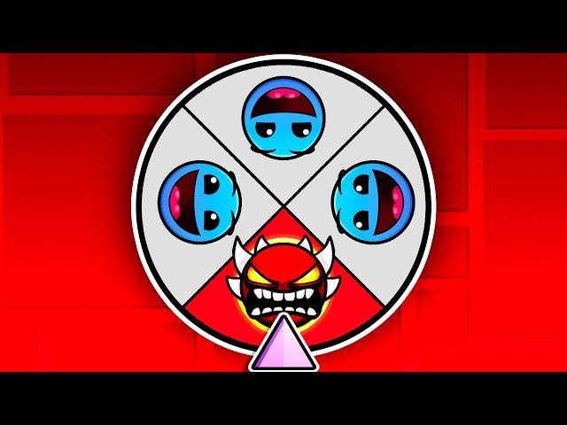 МОЯ ХУДШАЯ РУЛЕТКА ДЕМОНОВ в Geometry Dash