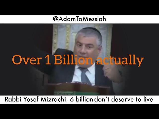 Rabbi Mizrachi - Idol Worshippers Deserve Death Penalty