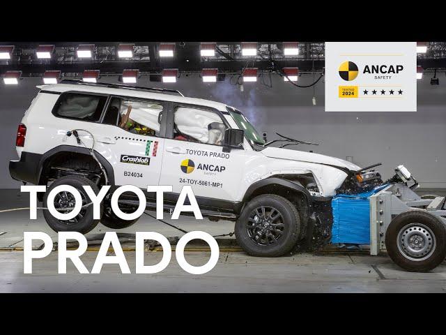 ANCAP safety & crash testing a Toyota Prado