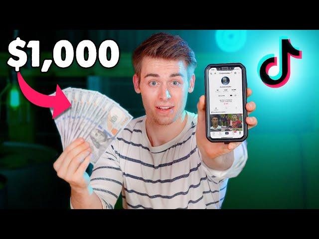 Monetize Your TikTok Account (7 Ways To Make $1000)