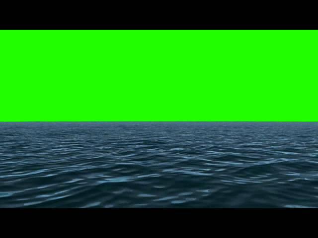 Green Screen Water - Ocean - Lake