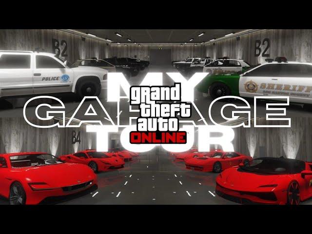 I'M STACKED!!! | GTA V ONLINE - My Car Garage Tour | 2024 Garage Summer Showcase