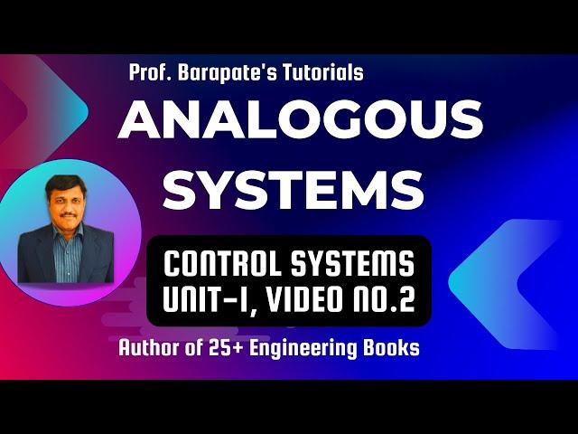 ANALOGOUS SYSTEMS (CONTROL SYSTEMS)