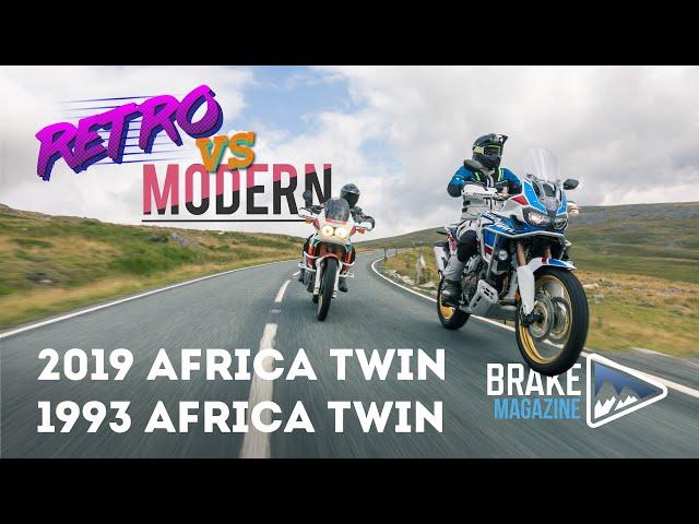 Retro vs Modern - 1991 Africa Twin vs 2019 Africa Twin