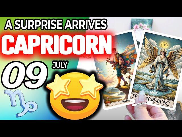 Capricorn ️A SURPRISE ARRIVES  horoscope for today JULY  9 2024 ️ #capricorn tarot JULY  9 2024