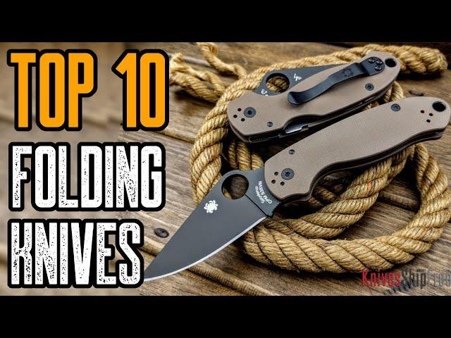 TOP 10 BEST FOLDING KNIVES 2020 for Outdoor Survival