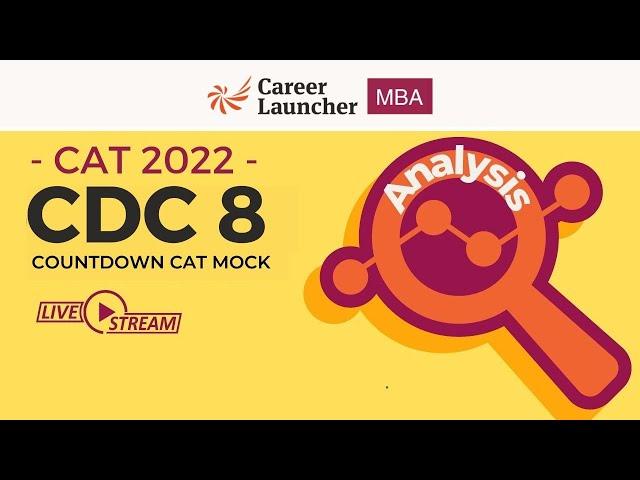 Countdown CAT - 8 | Mock Analysis | CAT 2022