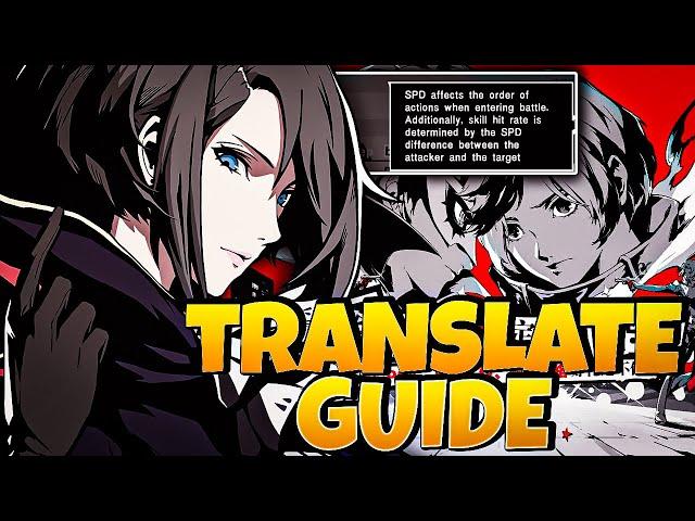 HOW TO PLAY P5X IN ENGLISH! | Persona 5: The Phantom X