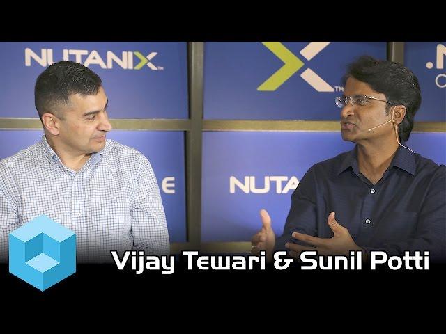 Vijay Tewari & Sunil Potti - Nutanix .NEXT 2015 - theCUBE