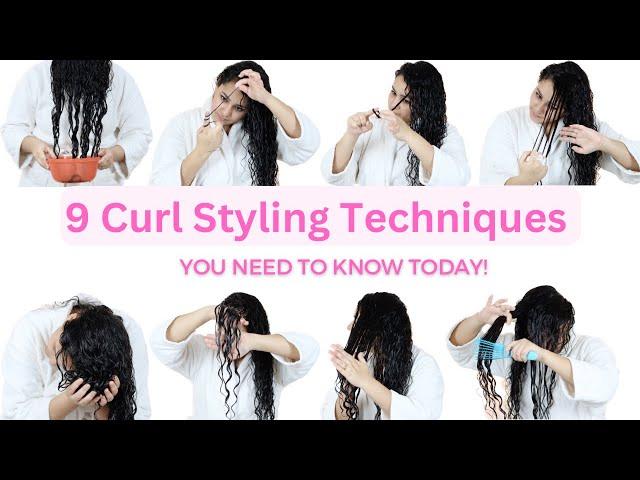 EVERY Curl Styling technique - Explained | Ft. Love Beauty & Planet CURLY Hair range