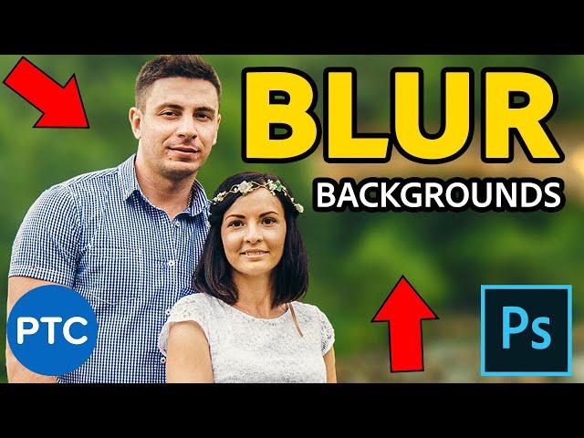 How To Blur Backgrounds In Photoshop - REALISTIC Shallow Depth of Field Effect