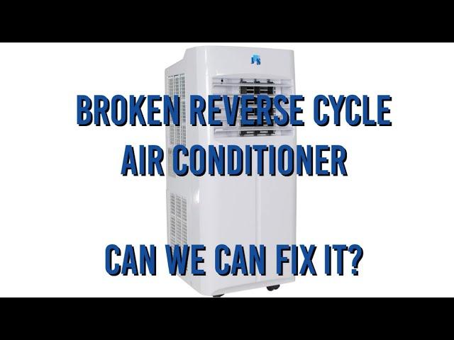 Can We Fix This Broken Portable Air Conditioner? Reupload