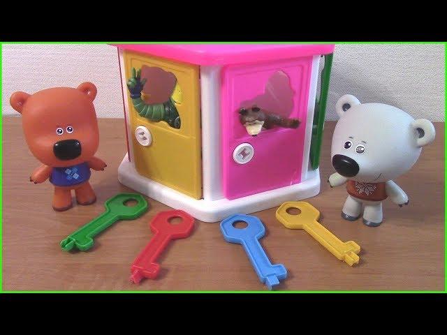 Learn Colors with Colored Doors and Keys, Paw Patrol, Be-be-bears, Fixies