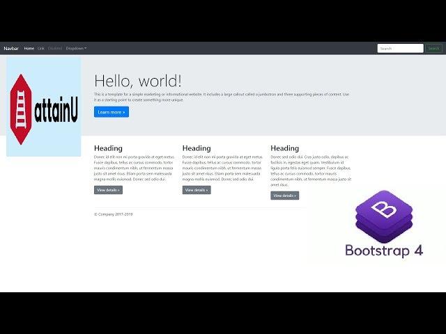 Bootstrap 4 Grid System | Bootstrap Grid Basic | Bootstrap Tutorial for Beginners