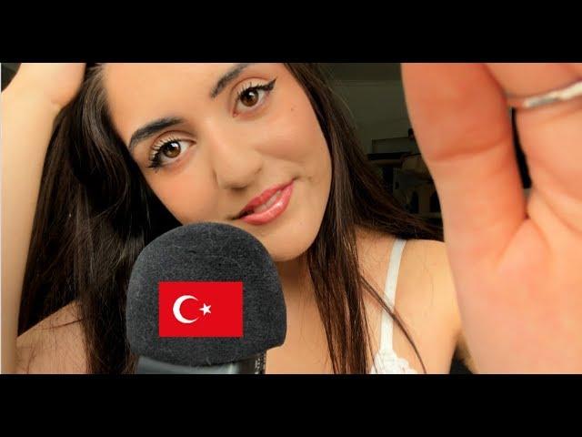 Turkish Whispers & Hand Movements (türkçe fısıltı, ağız sesleri, el hareketleri) ️ Türkçe ASMR