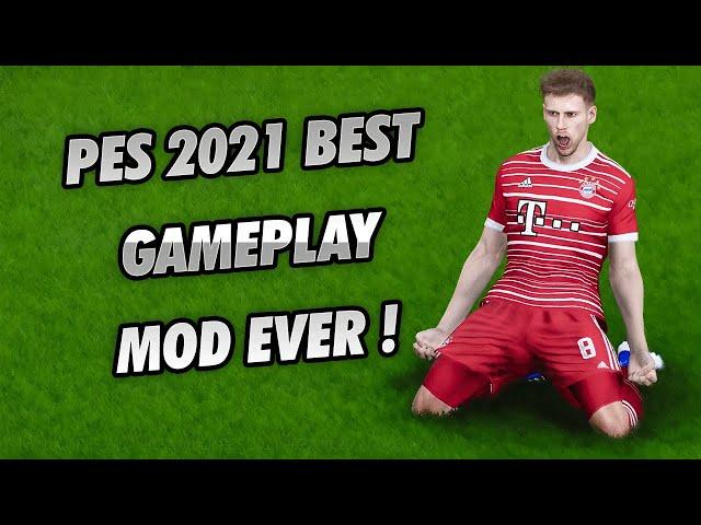 PES 2021 BEST GAMEPLAY MOD EVER!