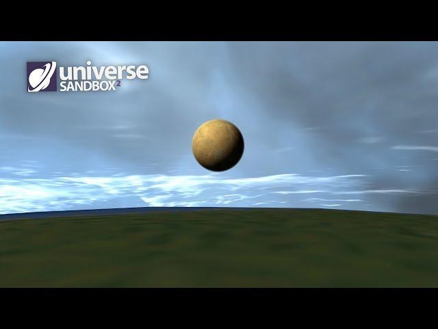 What If Earth Was In A Binary Orbit With Venus, Universe Sandbox ²