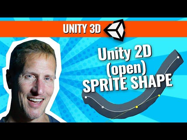 Unity 2D - Open 2D Sprite Shape - Organic Platforms