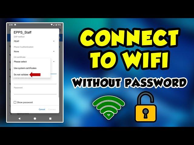 LEGIT TRICKS! Connect to Wifi without Password | Paano magconnect sa wifi kahit di alam ang password