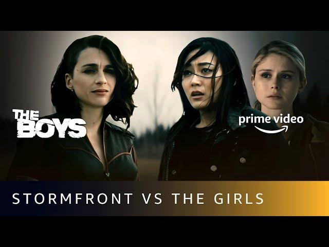 The Girls Fight : Stormfront Vs. Kimiko, Starlight and Maeve | The Boys | Amazon Prime Video