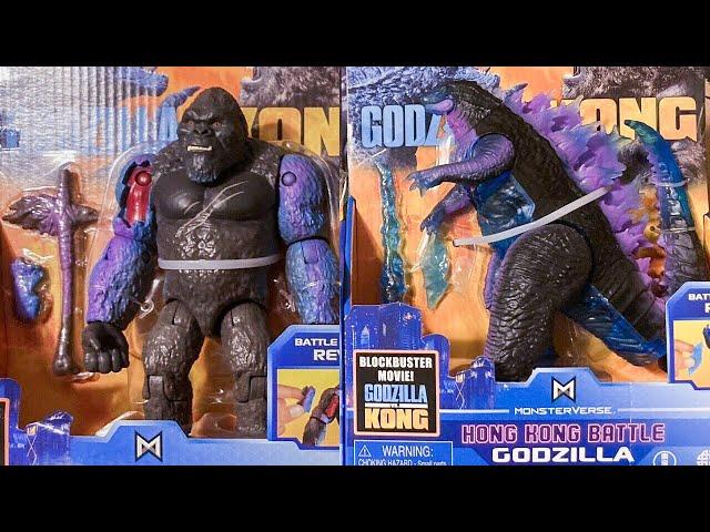 Godzilla vs Kong "Hong Kong Battle" Toys! Hi Def Photos!