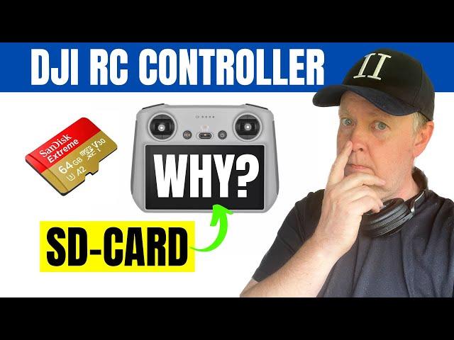 Do you need SD card for DJI RC?