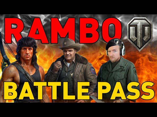 RAMBO in World of Tanks!!! (NEW TANK)