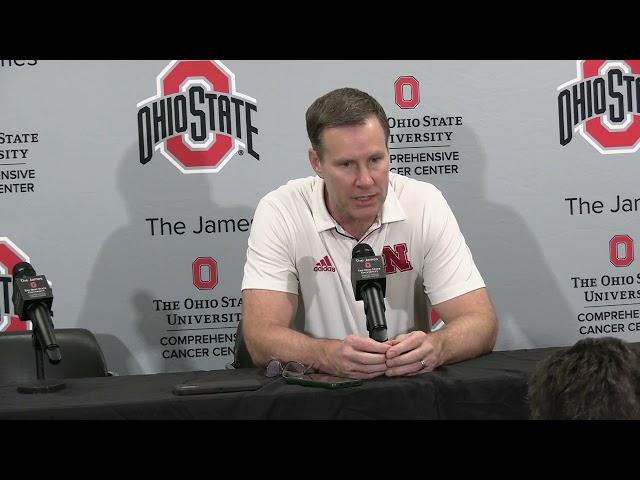 Nebraska's Fred Hoiberg discusses the late-season loss at Ohio State