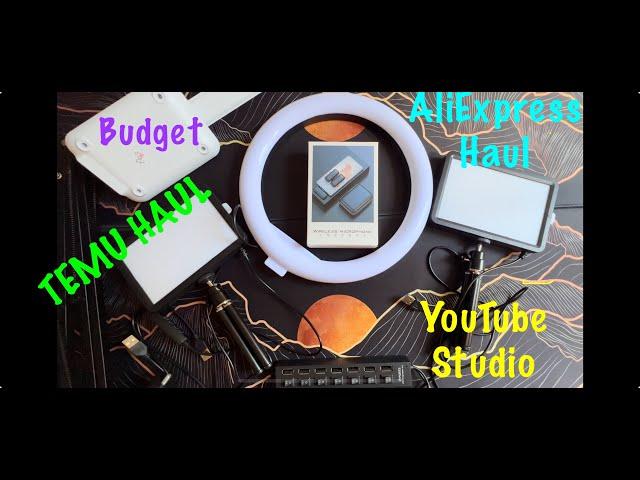 Transforming My Studio with Just £100: Must-Have Tech from AliExpress & Temu!