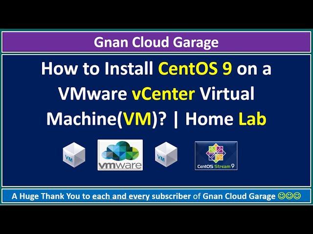 Step-by-Step Guide: Installing CentOS 9 on a VMware VM with VMware Tools | Complete Lab Setup