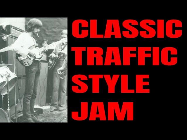 Classic Rock Jam | Traffic Style Guitar Backing Track in A Minor