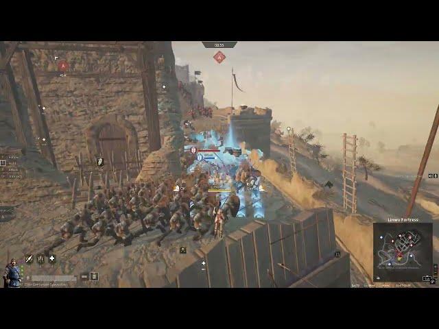 Conqueror's Blade - Gameplay - Dragonrise lsland - Siege Battle