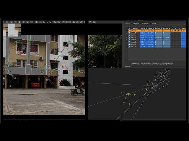 Nuke: Nuke Matchmoving Tutorial || Nuke manual camera tracking [HINDI]