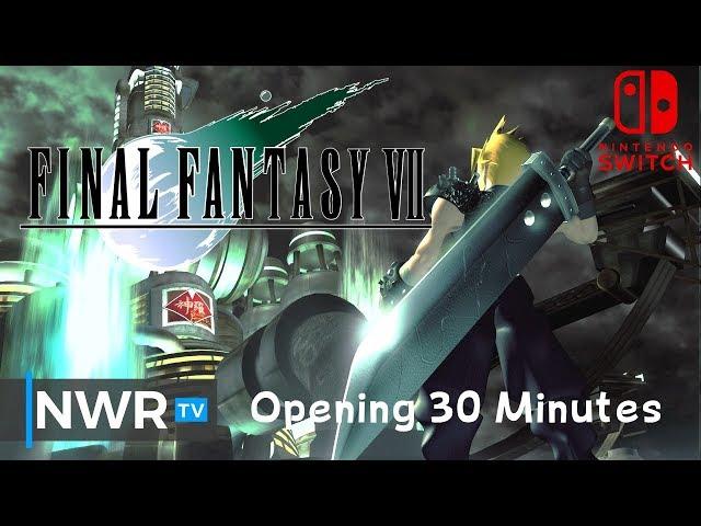 30+ Minutes of Final Fantasy VII on Nintendo Switch