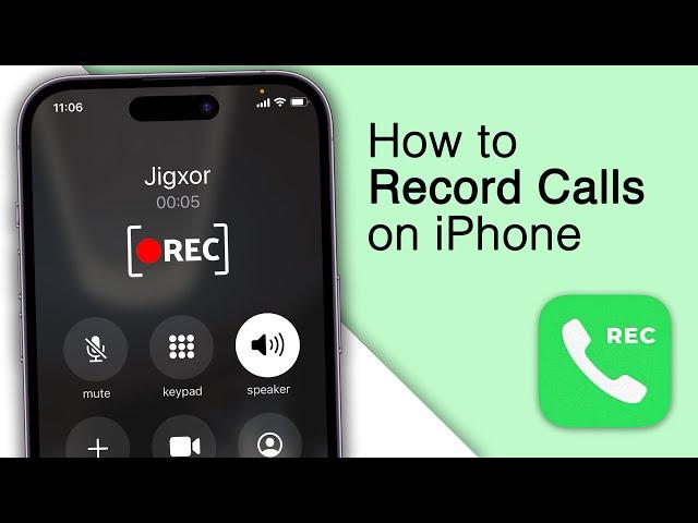 How to Record Calls on your iPhone for Free! [2023]
