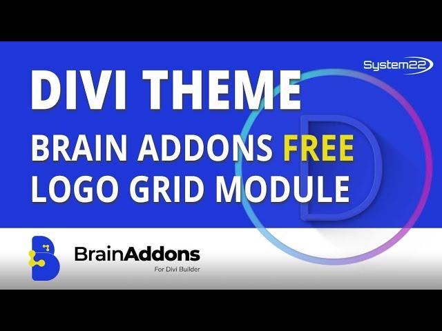 Divi Brain Addons Free Divi Plugin Logo Grid Module 