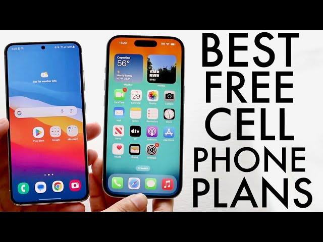 Best FREE Cell Phone Plans! (2024)