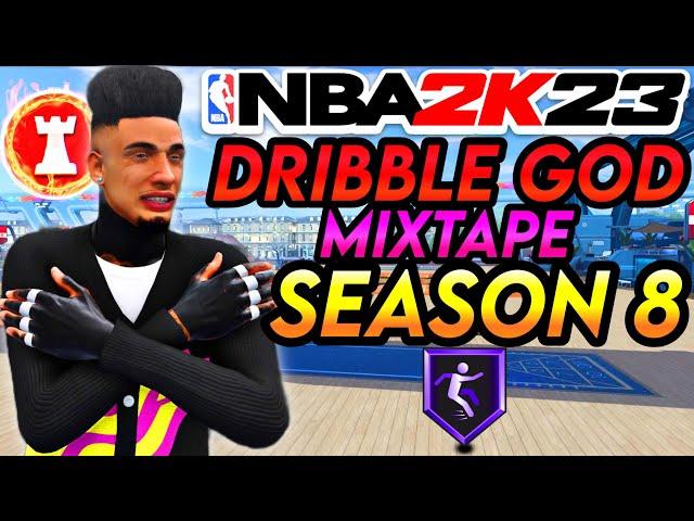 NBA 2K23 DRIBBLE GOD MIXTAPE #2  BEST DRIBBLE MOVES + JUMPSHOT SEASON 8