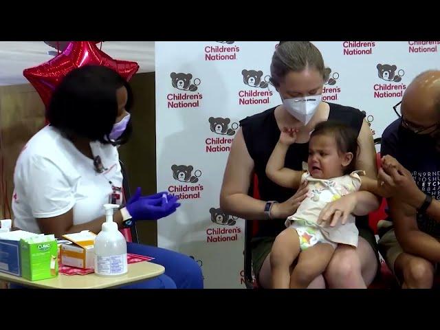 U.S. babies, toddlers get their first COVID shots