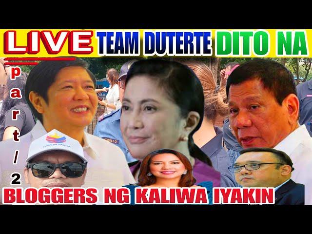 LIVE TODAY DATING PINKLAWAN ITO NA PINAG MO MURA SA DUTERTE