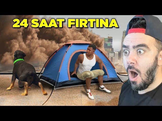 DÜNYANIN EN BÜYÜK FIRTINASI GELDI FRANKLIN EVDEN TAŞINDI - GTA 5 MODS