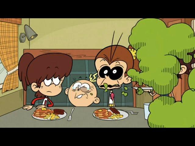 TLH - Fart Lynn Lily's Luna's Luan's Home Scene Dinner - The Loud House #shorts