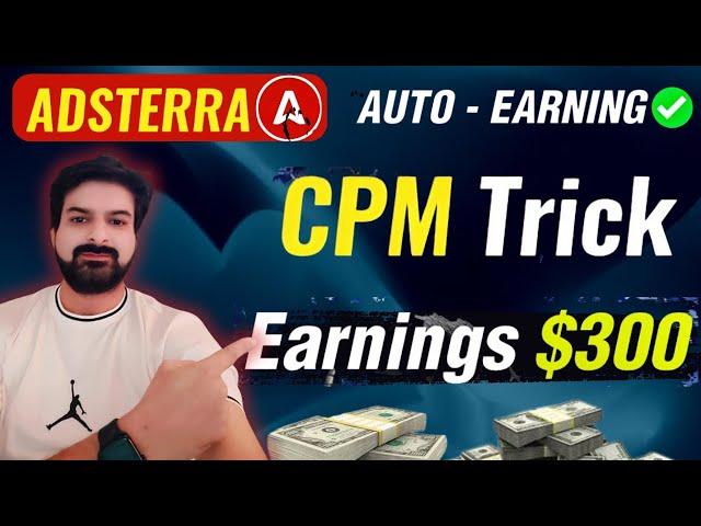 Adsterra Auto Earning Trick 2025 | Adsterra Earning Method | How To Earn From Adsterra | Earn Online