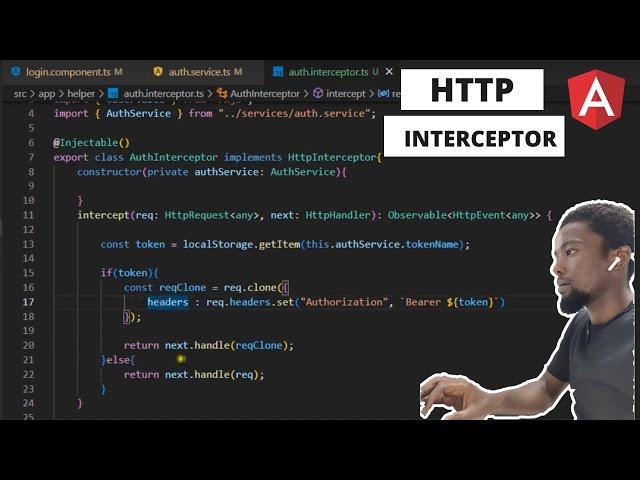 Angular HTTP Interceptor  - Build An Authentication Interceptor Step by Step Implementation