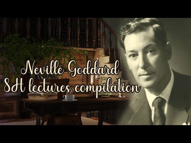 Neville Goddard 8h lectures compilation - Interior ambience with rain sounds