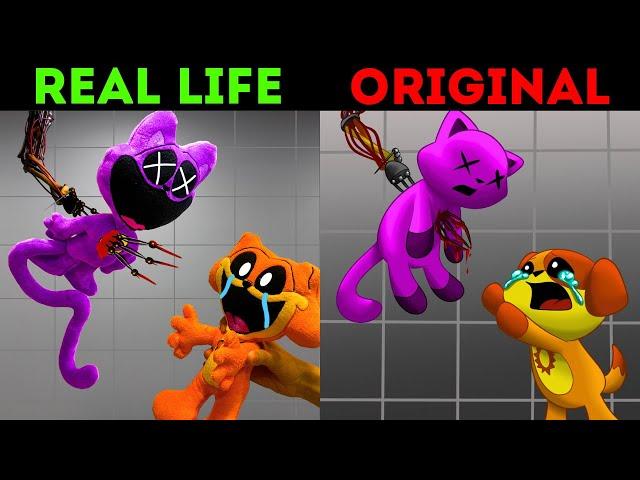 The Best TikTok of CatNap | REAL LIFE vs ORIGINAL | Poppy PlayTime Chapter 3