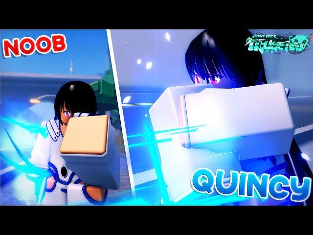 Going From NOOB To QUINCY in Bleach Roblox (Project Mugetsu)