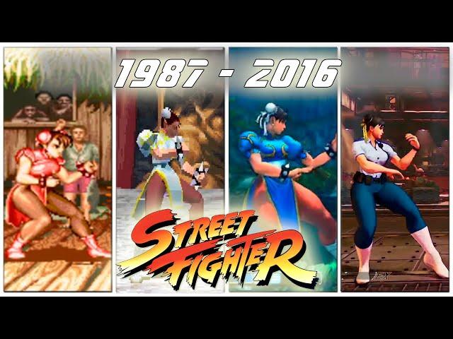 История / Эволюция Street Fighter 1987 - 2016