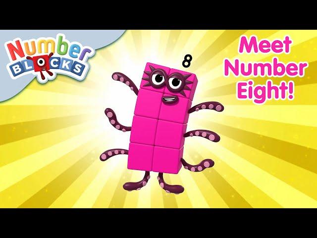 @Numberblocks - All About Number Eight! | Meet the Numbers | Learn to Count